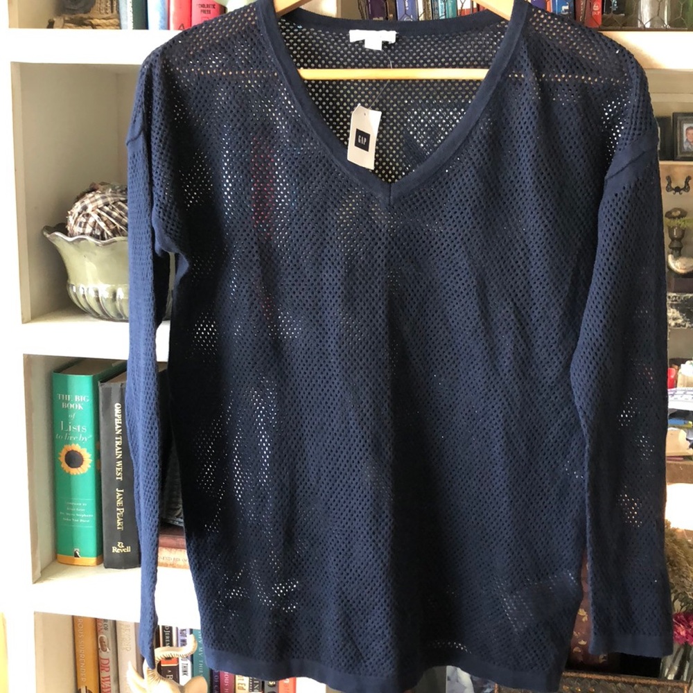 Gap mesh sweater - New small